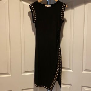 Black cocktail dress